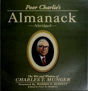 Portada de Poor Charlie&rsquo;s Almanack, de Charles T. Munger