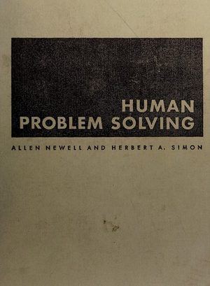 Portada de Human Problem Solving, de Allen Newell y Herbert Simon