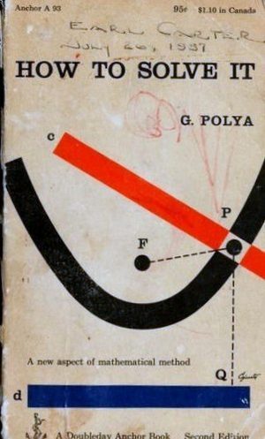 Portada de How to Solve It, de George Pólya