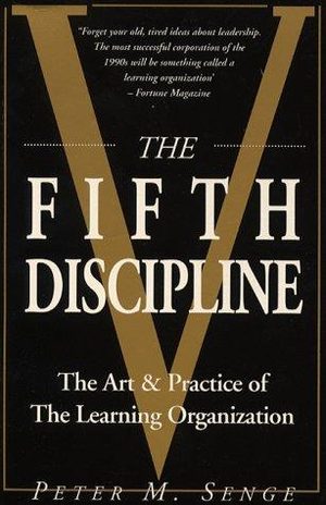 Portada de The Fifth Discipline, de Peter Senge