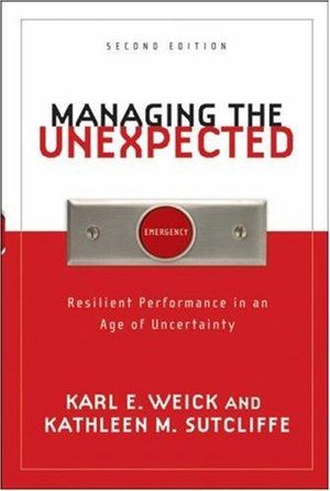 Portada de Managing the Unexpected, de Karl Weick y Kathleen Sutcliffe